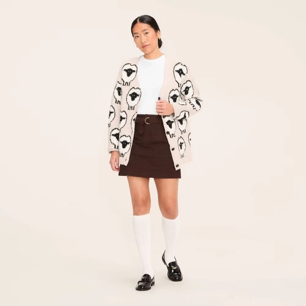 Women's Belted Mini A-Line Skirt - Woolrich Size Small